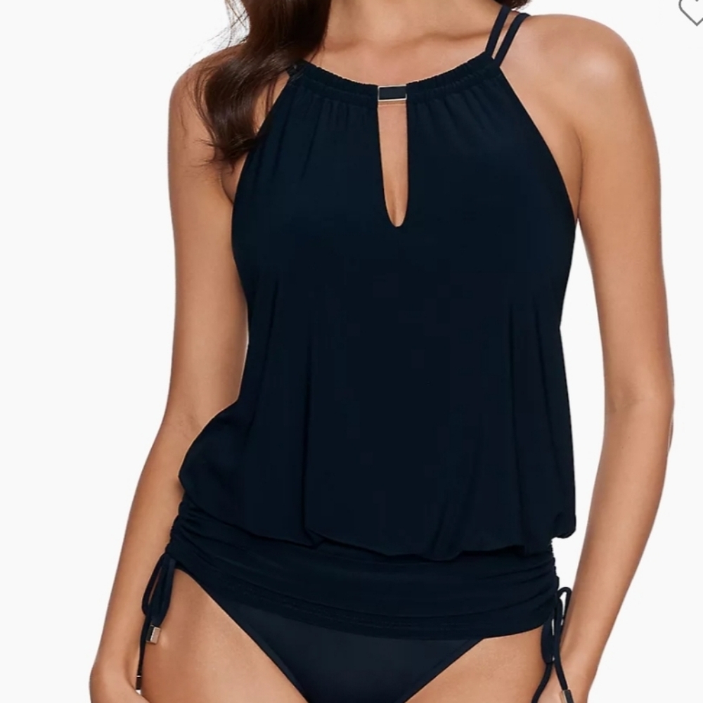 Magicsuit Navy Blouson One-Piece Swim Suit